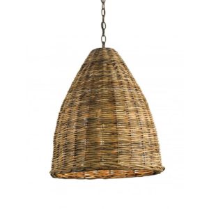 Currey Basket Pendant 9845