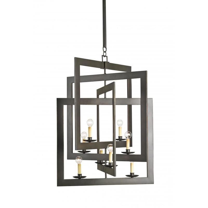Currey Middleton Bronze Chandelier 9927