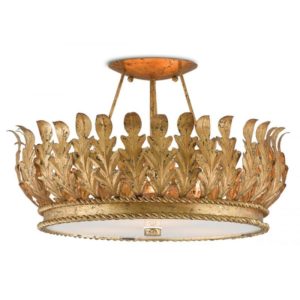 Currey Biddulph Semi Flush 9999 0024
