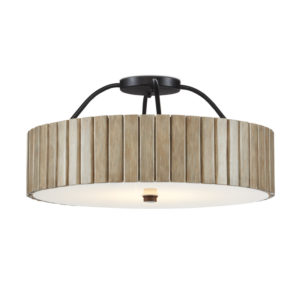 Currey Tetterby Semi Flush 9999 0058