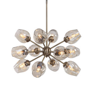 Uttermost Chet 12 Light Sputnik Chandelier 21325
