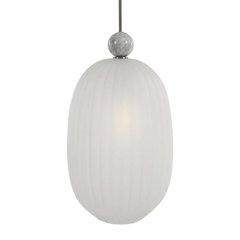 Uttermost Crème Oversized 1 Light Pendant 21545