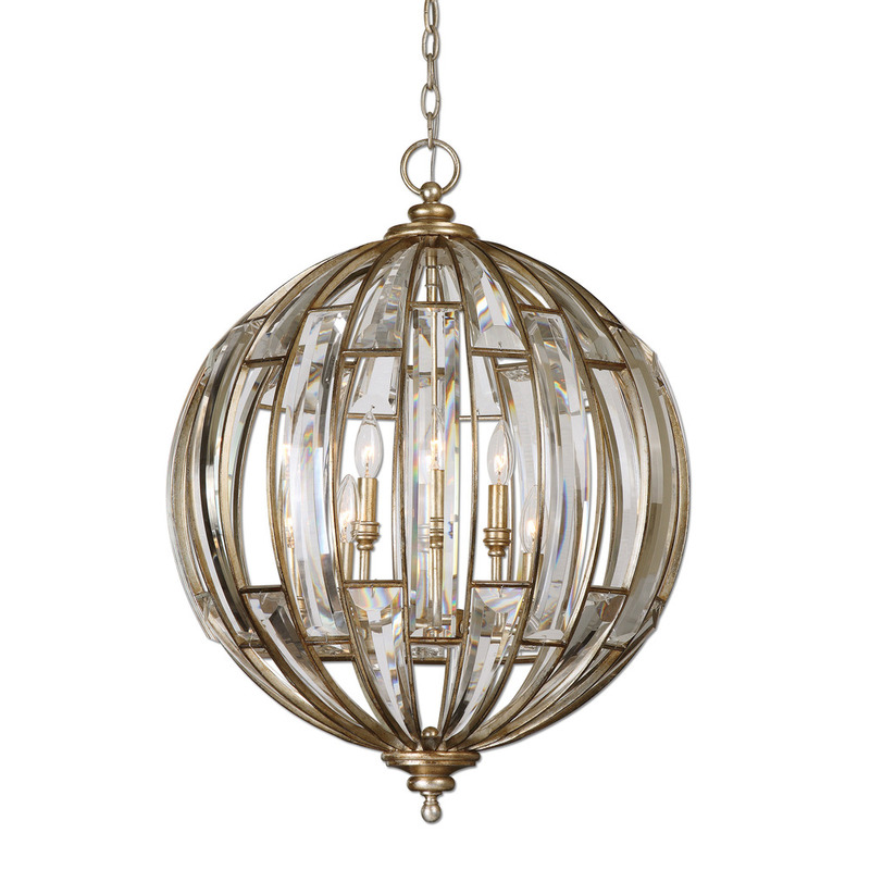 Uttermost Vicentina 6 Light Sphere Pendant 22031