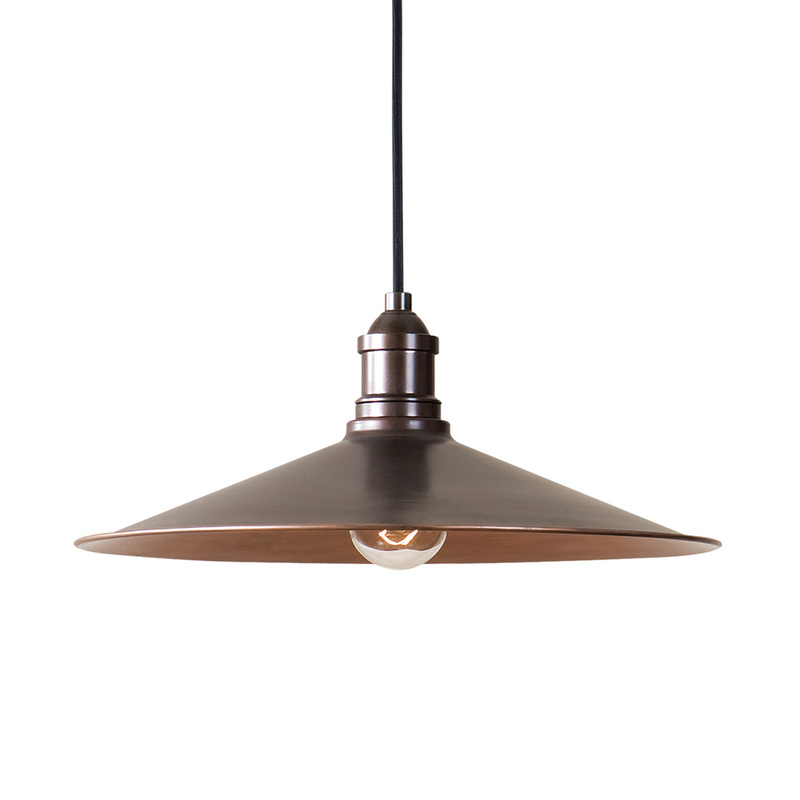 Uttermost Barnstead 1 Light Copper Pendant 22051