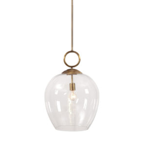 Uttermost Calix Large Blown Glass 1 Light Pendant 22127
