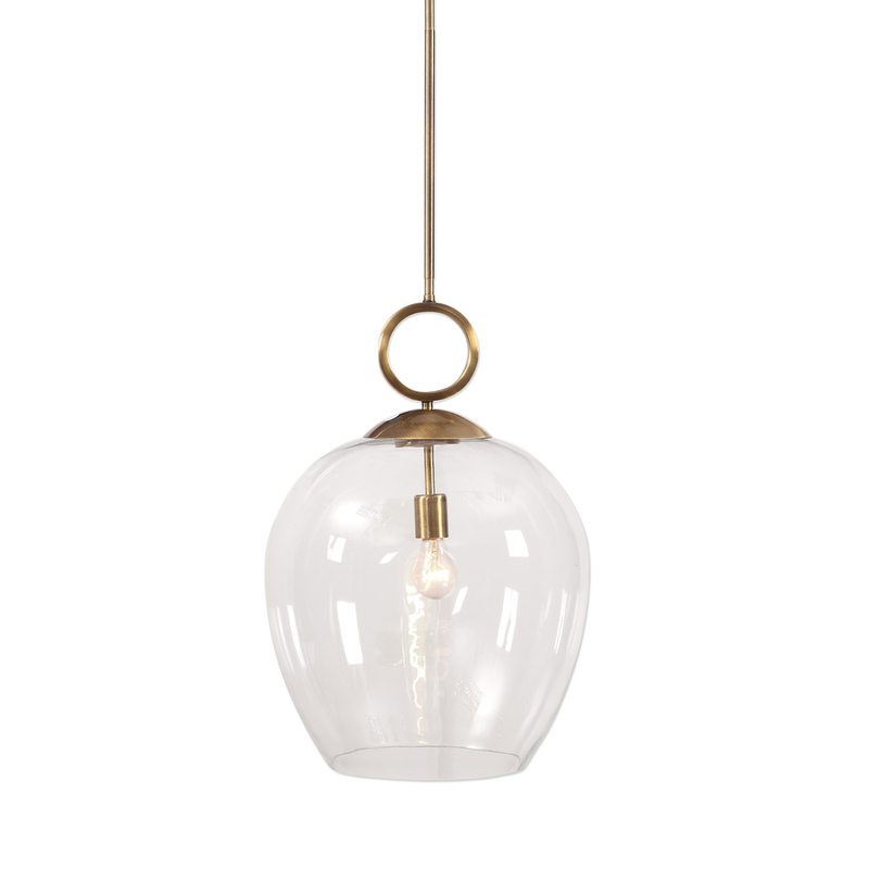 Uttermost Calix Large Blown Glass 1 Light Pendant 22127