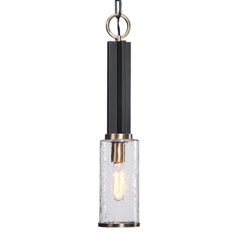 Uttermost Jarsdel 1 Light Industrial Mini Pendant 22191
