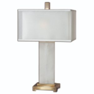 Uttermost Athanas Alabaster Lamp 26136 1
