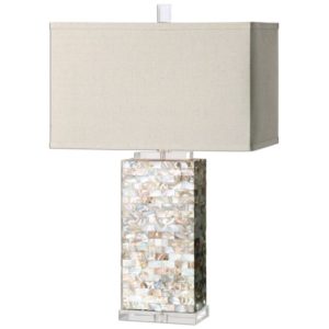 Uttermost Aden Capiz Shell Lamp 27026 1