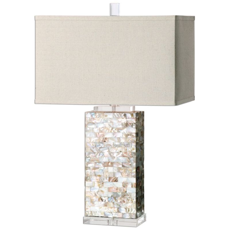 Uttermost Aden Capiz Shell Lamp 27026 1