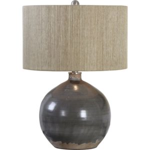 Uttermost Vardenis Gray Ceramic Lamp 27215 1