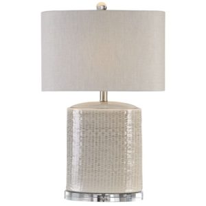 Uttermost Modica Taupe Ceramic Lamp 27231 1