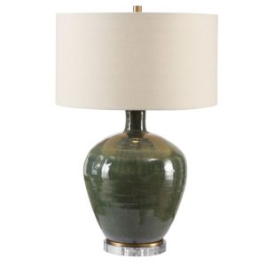 Uttermost Elva Emerald Table Lamp 27759