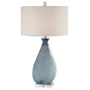 Uttermost Atlantica Ocean Blue Lamp 27823
