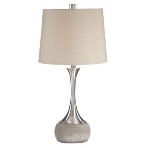 Uttermost Niah Brushed Nickel Lamp 27875 1