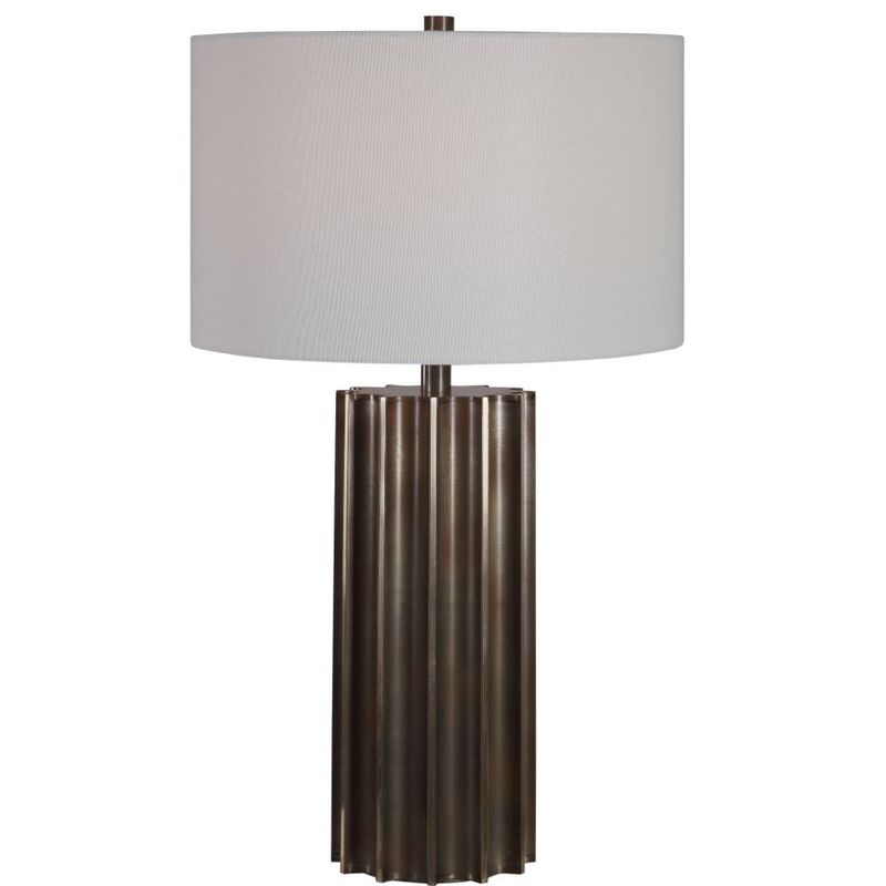 Uttermost Khalio Gun Metal Table Lamp 28264