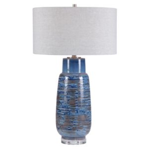 Uttermost Magellan Blue Table Lamp 28276