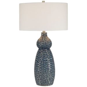 Uttermost Holloway Cobalt Blue Table Lamp 28382