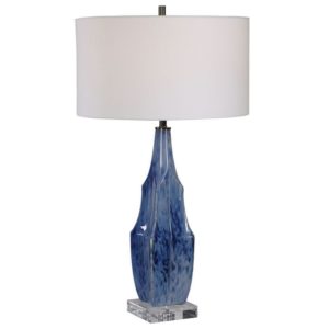 Uttermost Everard Blue Table Lamp 28425 1