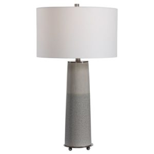 Uttermost Abdel Gray Glaze Table Lamp 28436