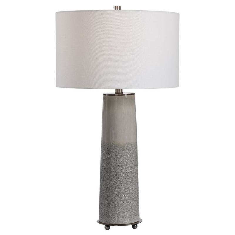 Uttermost Abdel Gray Glaze Table Lamp 28436