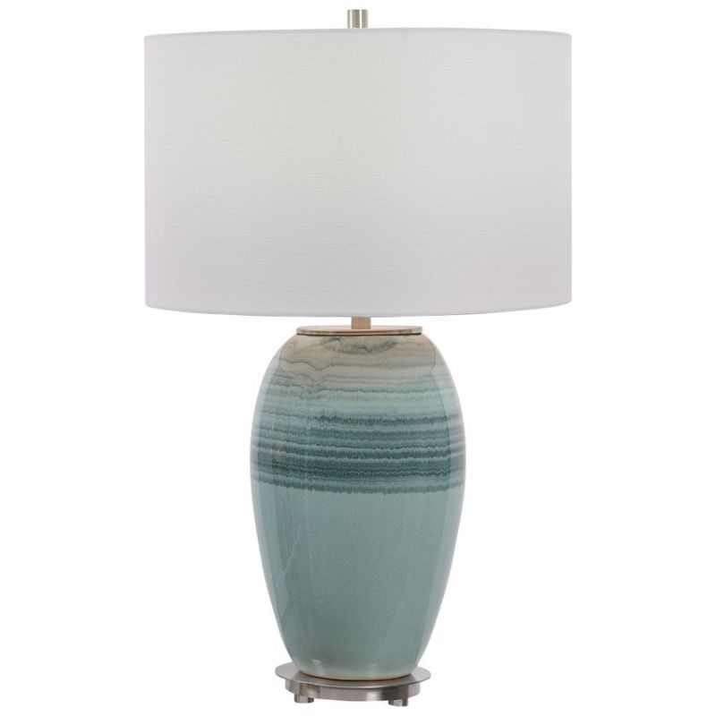 Uttermost Caicos Teal Table Lamp 28437 1