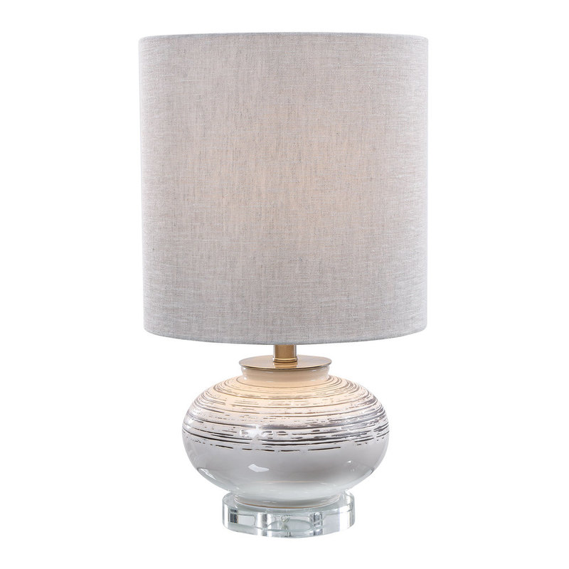 Uttermost Lenta Off White Accent Lamp 28443 1