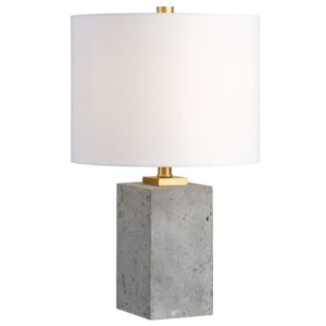 Uttermost Drexel Concrete Block Lamp 29237 1