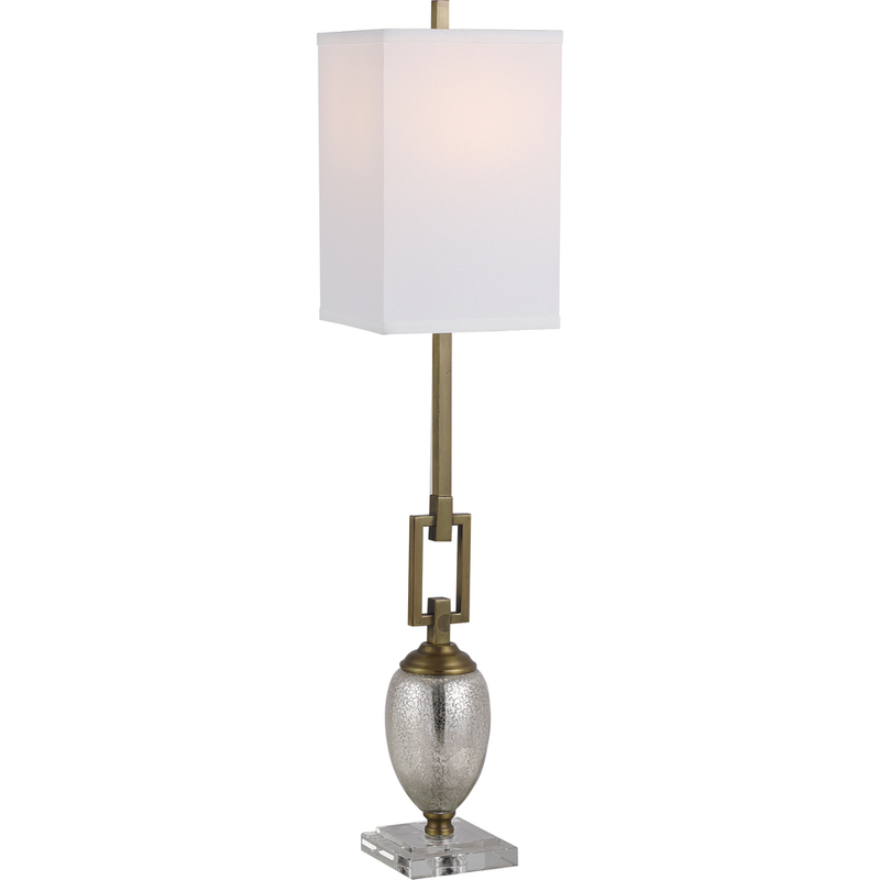Uttermost Copeland Mercury Glass Buffet Lamp 29338 1