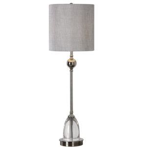 Uttermost Gallo Nickel Buffet Lamp 29368 1