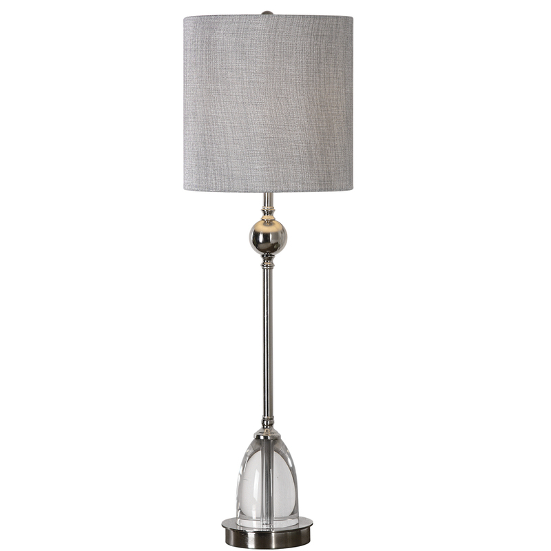 Uttermost Gallo Nickel Buffet Lamp 29368 1