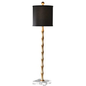 Uttermost Quindici Metal Bamboo Buffet Lamp 29585 1