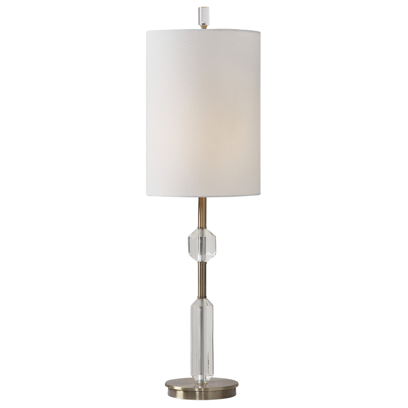 Uttermost Margo Cut Crystal Buffet Lamp 29672 1