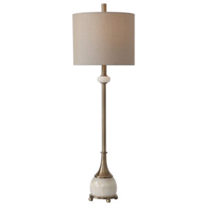 Uttermost Natania Plated Brass Buffet Lamp 29687 1