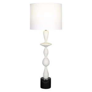 Uttermost Inverse White Marble Table Lamp 29796 1