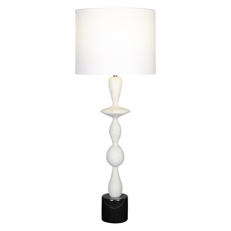 Uttermost Inverse White Marble Table Lamp 29796 1