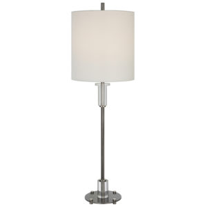 Uttermost Aurelia Steel Buffet Lamp 29875 1