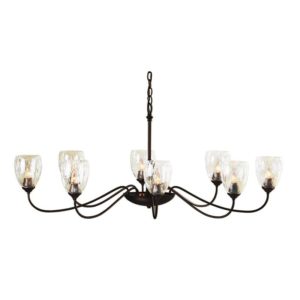 Hubbardton Forge Oval Large 8 Arm Chandelier