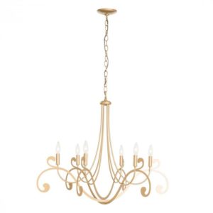 Hubbardton Forge Bella 6 Arm Chandelier