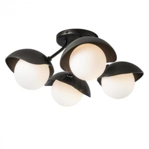 Hubbardton Forge Brooklyn 4-Light Single Shade Semi-Flush