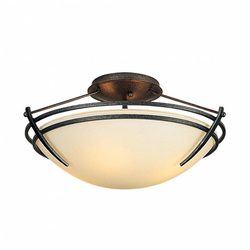 Hubbardton Forge Presidio Tryne Small Semi-Flush