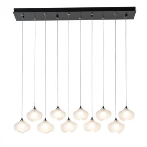 Hubbardton Forge Ume 10-Light Rectangular Pendant