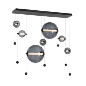 Hubbardton Forge Abacus 7-Light Double Linear LED Pendant