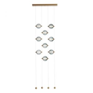 Hubbardton Forge Abacus 9-Light Ceiling-to-Floor LED Pendant