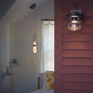 Hubbardton Forge Link Blown Glass Low Voltage Mini Pendant