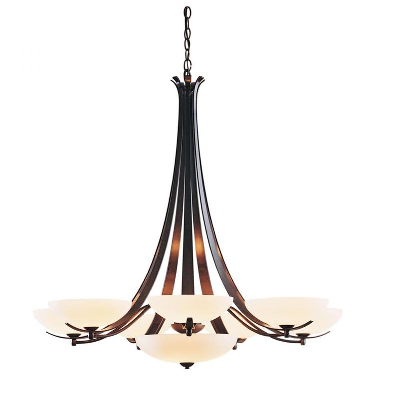 Hubbardton Forge Aegis 7 Arm Chandelier