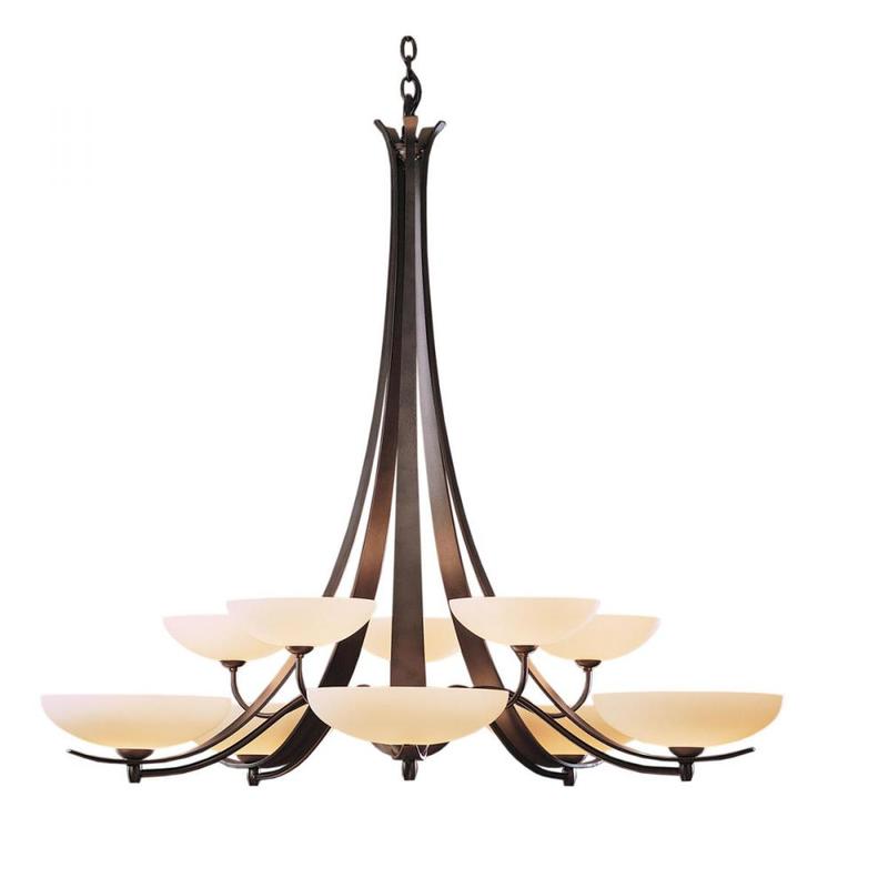 Hubbardton Forge Aegis 10 Arm Chandelier