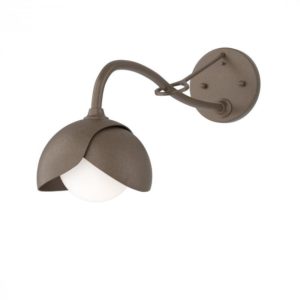Hubbardton Forge Brooklyn 1-Light Double Shade Long-Arm Sconce
