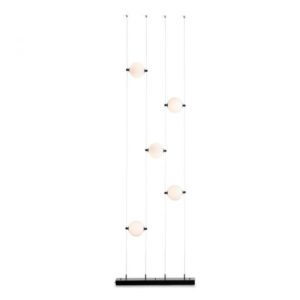 Hubbardton Forge Abacus 5-Light Floor to Ceiling Plug-In LED Lamp