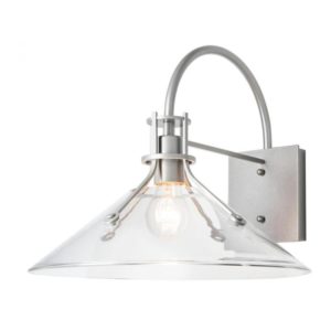 Hubbardton Forge Henry Large Glass Shade Outdoor Sconce